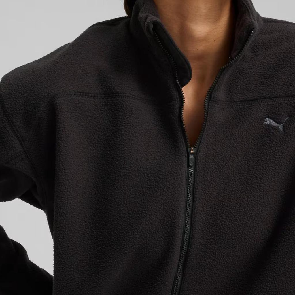 Puma Bequeme Warme Weiche Sportjacke Damenjacken Schwarz 525808-01
