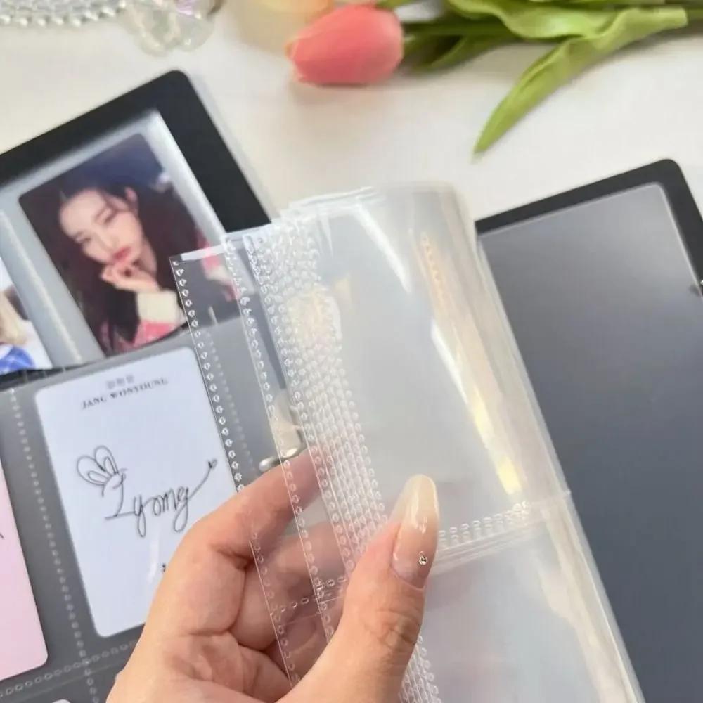 New PP Photocard Binder Card Storage Stationery Photo Collect A5 Hollow Album Card