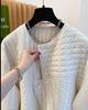 Korean Style Quilted Women's Winter Padded Jacket with Irregular Placket