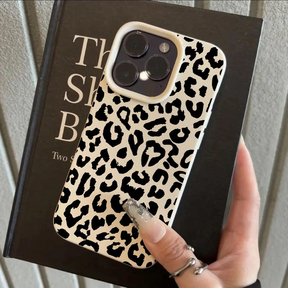

HOT Luxury Leopard Print Cool Lichee leather pattern Phone Case For Redmi Note 14 13 12 11 10 9 8 Pro Plus 4G 5G Shockproof Note 11 5G