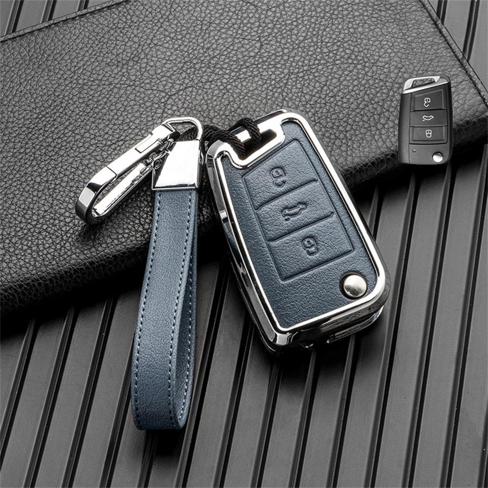 Kryt autoklíče pro Volkswagen VW Golf 7 Gti Mk7 R Touran Škoda Octavia 3 Superb Karoq Kodiaq Seat Leon Mk3 Ateca Příslušenství