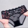 Sexy Lace Underwear for Women High Wasited Panties Breathable Floral Briefs Women's Bikini Underwear Breathable Cheeky Panties