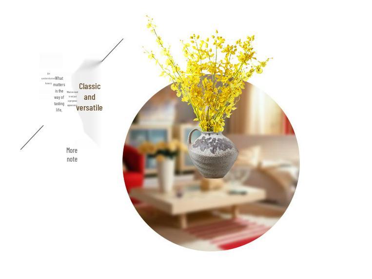 Creative Ceramic Lily Vase Kettle for Home Decor and Flower Arrangements