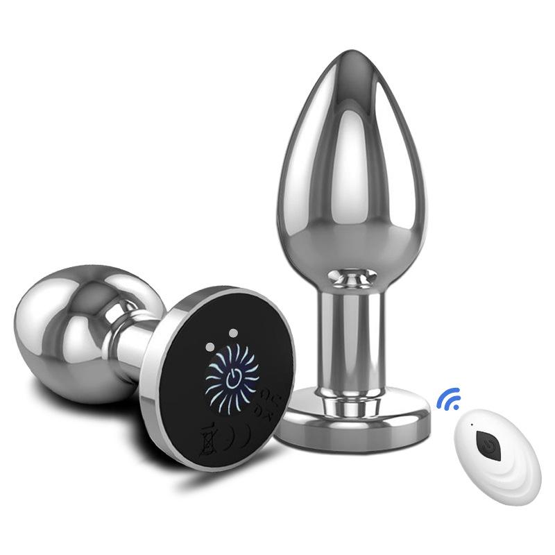 Large Stainless Steel Butt Plug for Home Use - Adult Anal Toy