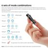 13g Clip Mini Flashlight USB Magnetic Charging Aluminum Alloy Ultra-Thin Flashlight 6-Mode Strobe Sos Mini Flashlight Keychain