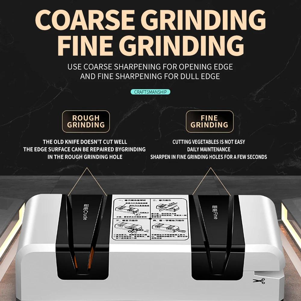 Electric Knife Sharpener Multi-function Automatic Cut Sharpener For Slotted Screwdrivers Scissors Knives Electric Fast Sharpener