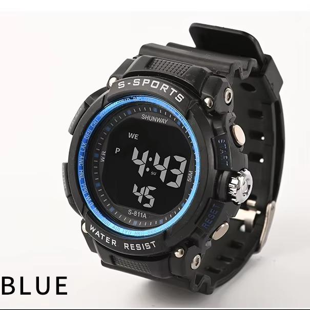 UTHAI CE34 sports digital men's watch electronic clock watch 50 meter waterproof watchs night light stopwatch clock gift
