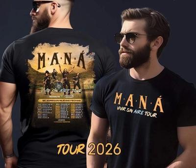 Mana Tour 2026 Konzert Grafik T-Shirt