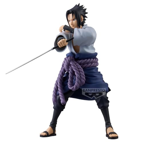 Banpresto Naruto Shippuden Uchiha Sasuke Grandista Figure