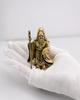 Seven Lucky Gods of Good Fortune: Fukurokuju (Fukurokuju) - Silky Gold - Sculptor: Makita Shuuun - Original: Antique Gold - Buddhist Statue - Ornament