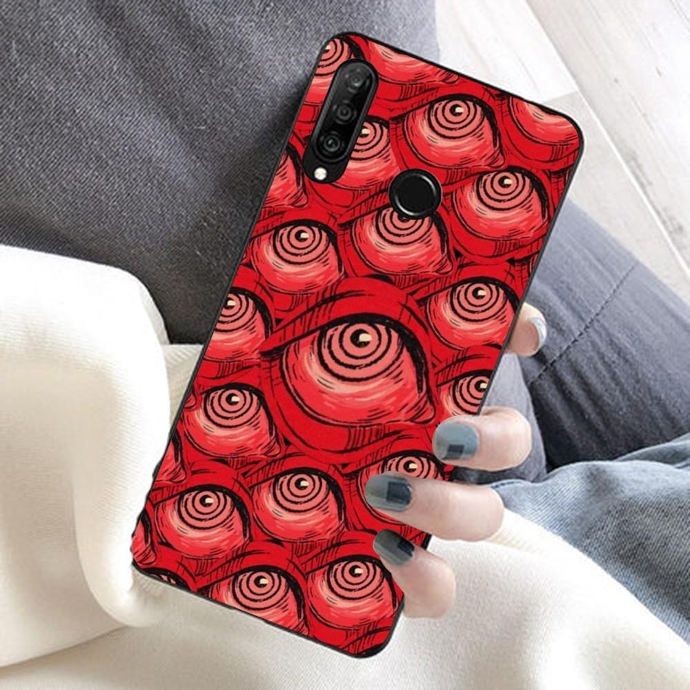 Spooky Scary Red Eye Pattern Phone Case For Huawei Honor 10 Lite 9 20 7A 9X 30 50 60 70 Pro Plus Soft Silicone Cover