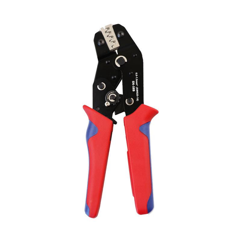 SN‑58B Ratchet Crimping Plier 0.5‑1.5mm² Wire Terminal Crimper Hand Tool