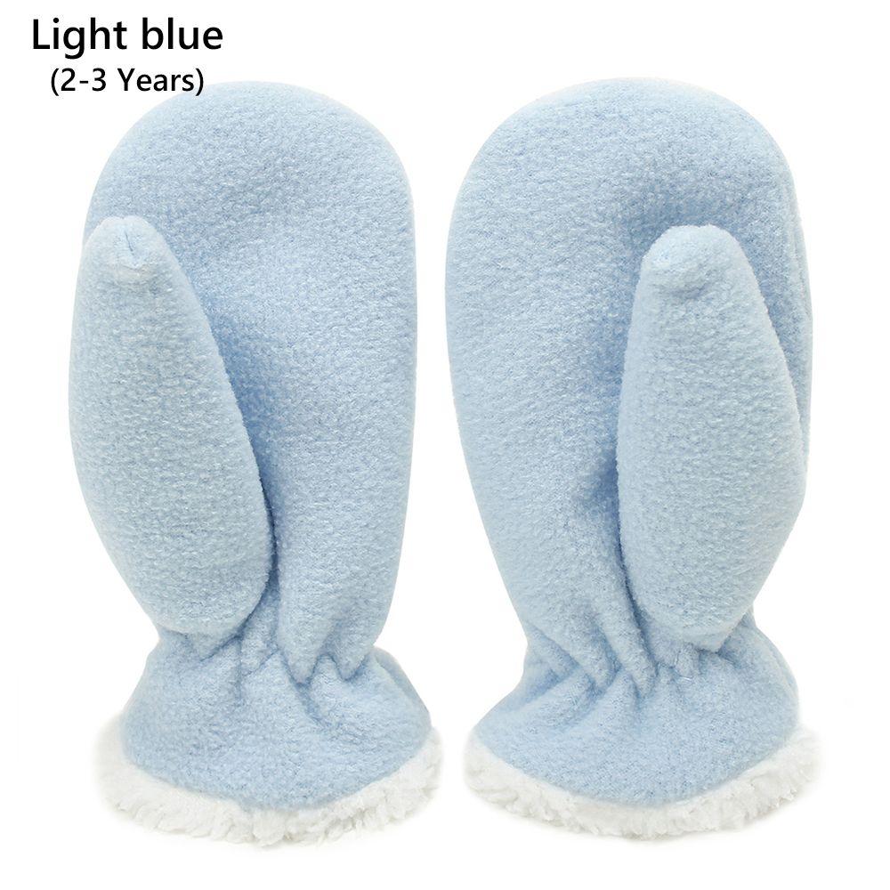 Χειμωνιάτικα Παιδικά Γάντια από Πολικό Φλις Εύκολης Εφαρμογής, Μουφάντια από Πολικό Φλις με Φλις Επένδυση, Μουφάντια για Μωρά και Νήπια