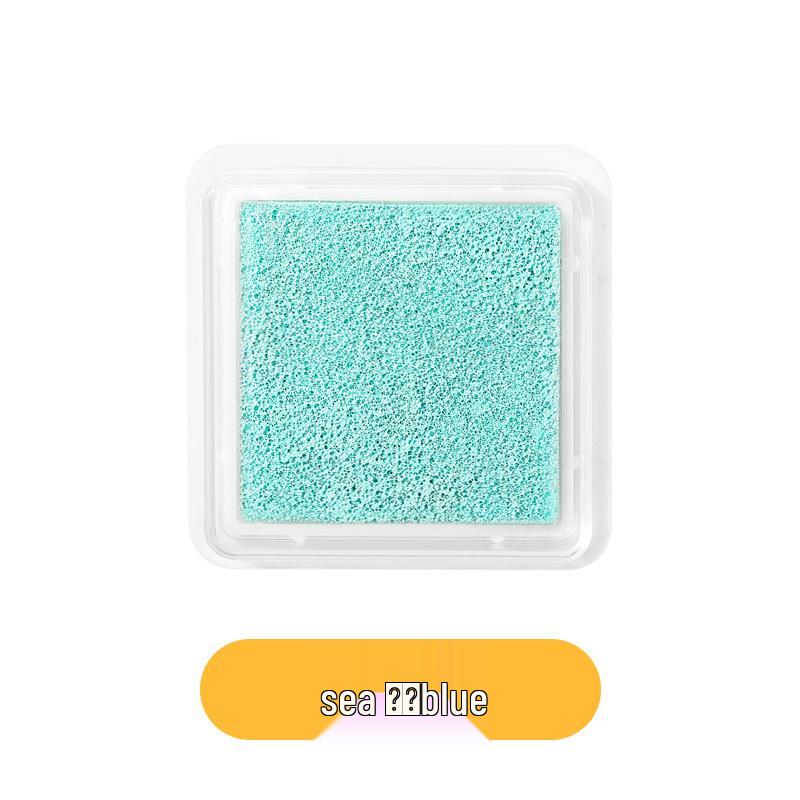 24-Color Children's Finger Painting Ink Pad - 3x3 Palm Print & Stamp Pad for Kindergarten