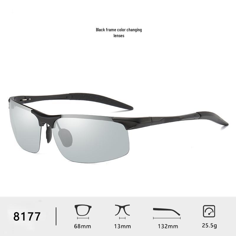 Men's Polarized Aluminum-Magnesium Sunglasses 8177 - Day & Night Vision