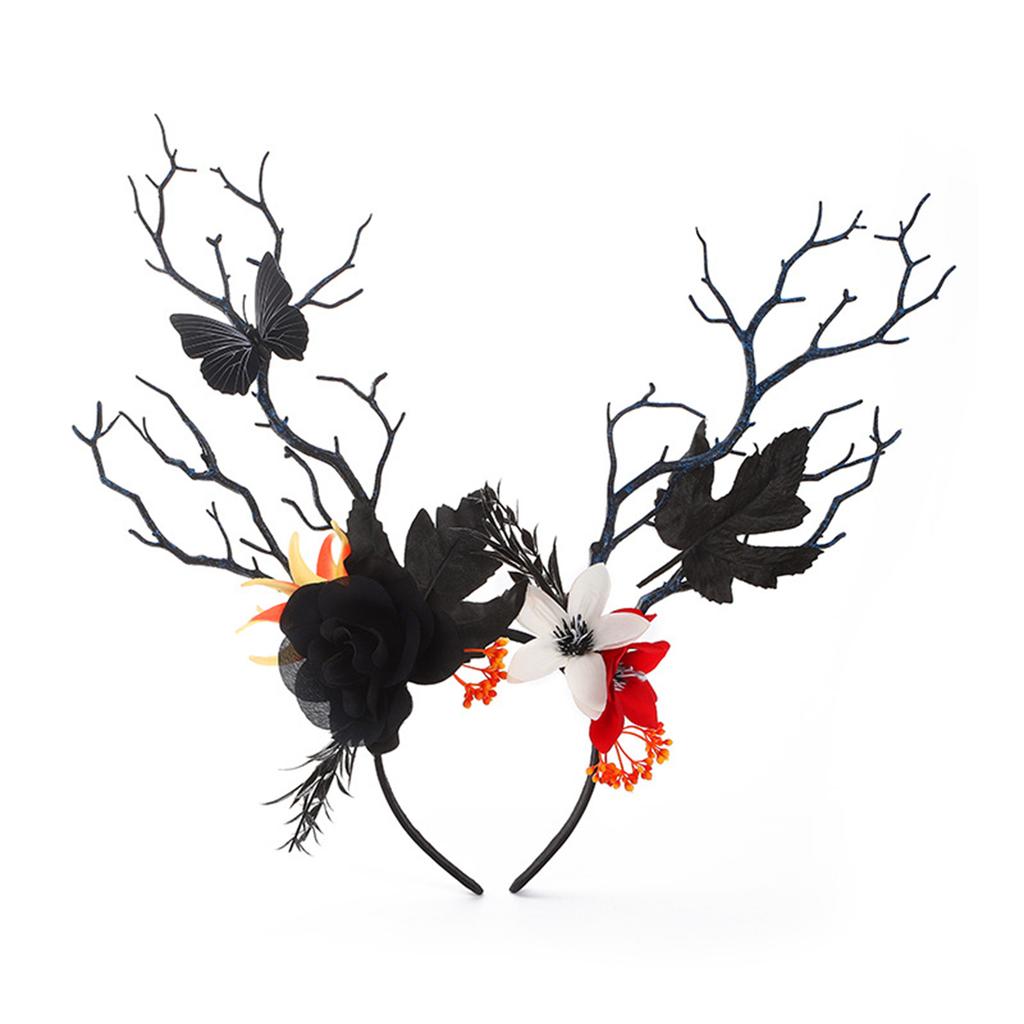 Party Headband 3D Skull Hairband Festival Costume Hairhoop Party Head Decoration Seasonal Holiday Accessories