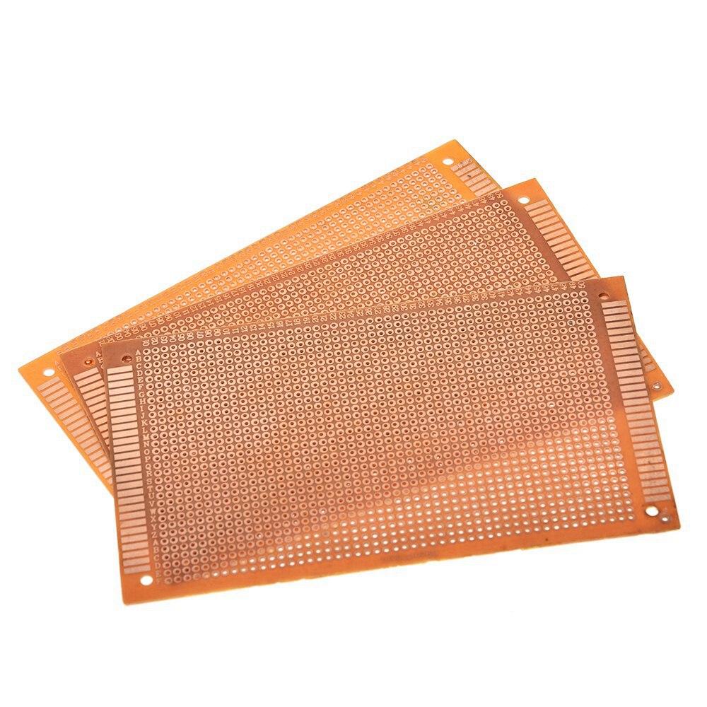 2Pcs 9*15cm Single Side Prototype PCB Universal Board Experimental Bakelite Copper Plate Circuirt Board