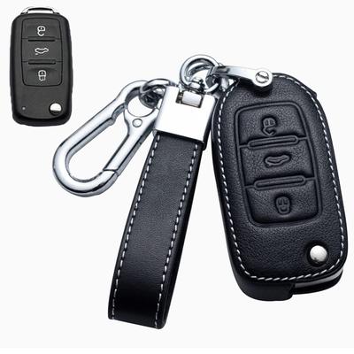 [SANRILY] Schlüsseletui, Smart Key Etui, Schlüsselschutz, Schlüsselhülle, Käfer, Golf, Polo, Passat,