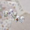 Tomoni Hot Stamping Retro Gold Edge Butterfly Nail Art Stickers - Exquisite Popular Style