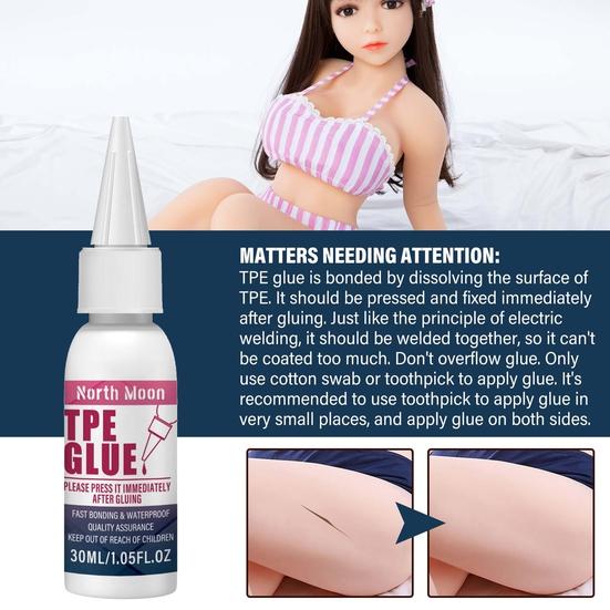 Lipici de reparații Adeziv Impermeabil Transparent Fără agent Articole de reparație pentru păpuși de uz casnic