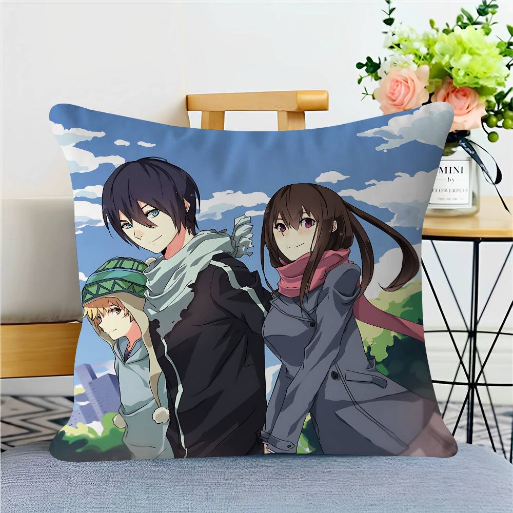 Anime N-Noragami Personalized Pillow Dust Cover Bedroom Kids Party Decoration Pillowcase Birthday Children Gift