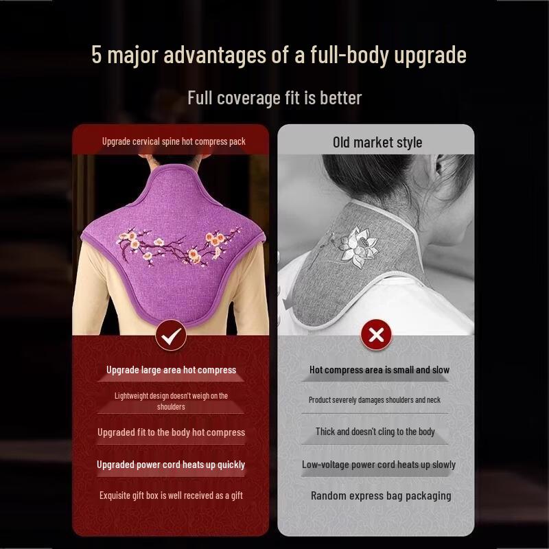 Heated Sea Salt Shoulder & Neck Wrap