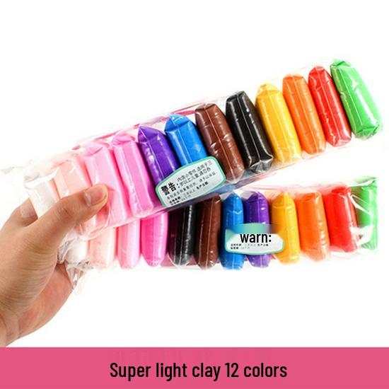 36 Color Play Dough & 24 Color Modeling Clay - Buy 1 Get 1 Free DIY Craft Set for Kids