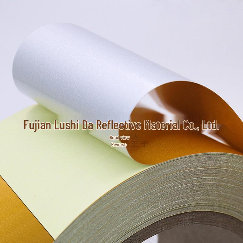 Reflective Yellow Warning Tape - Waterproof 5S Safety Sticker for Workshop