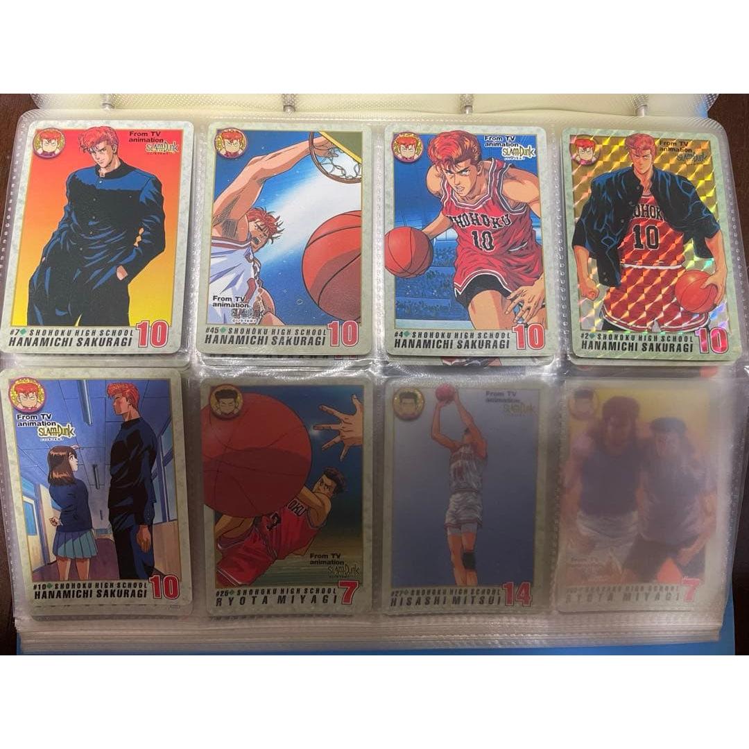 Used slam dunk carddass set