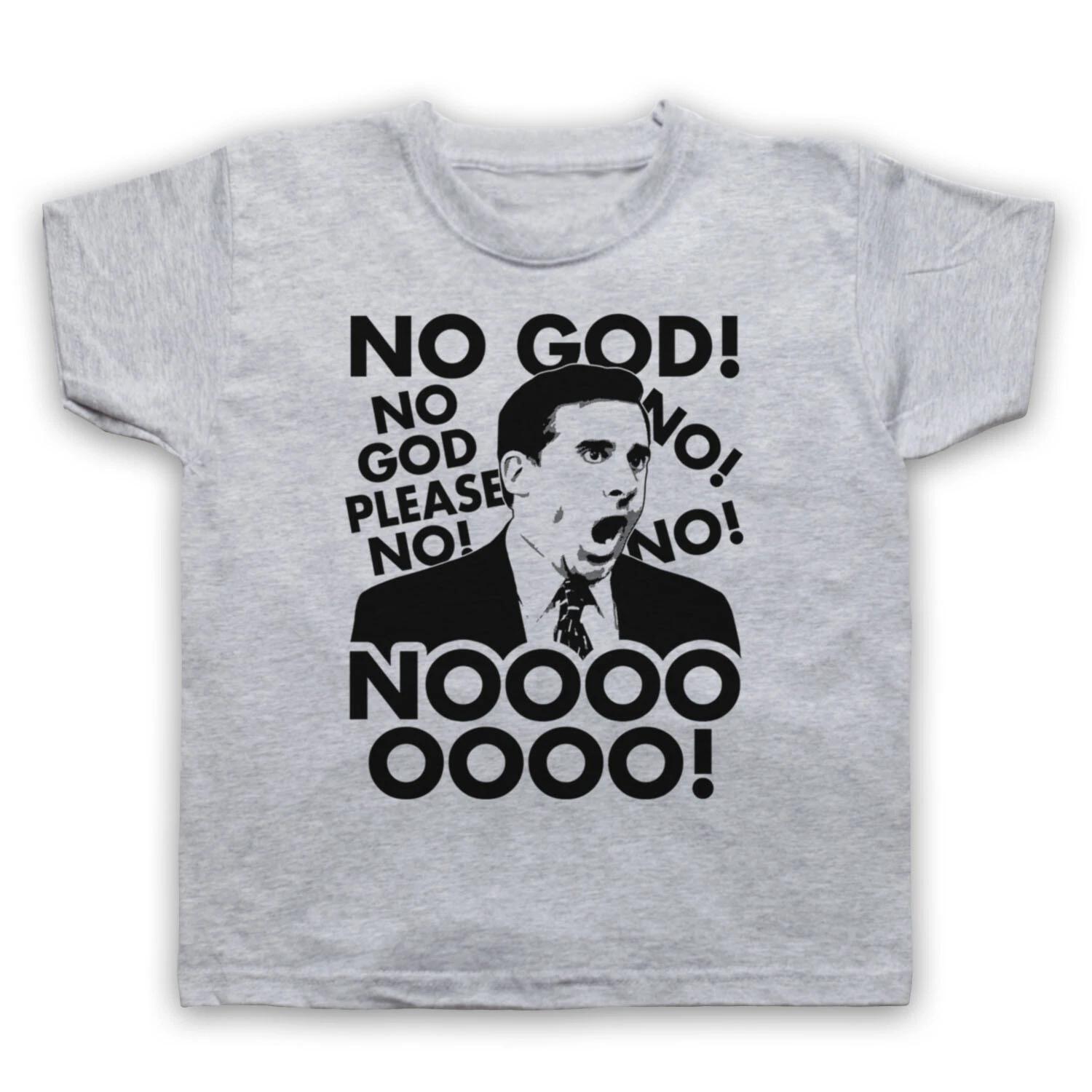 ОФИС США МИХАЭЛЬ СКОТТ НЕОФИЦИАЛЬНЫЙ НЕТ БОГА НЕТ ТОБИ МЕМ ДЕТСКАЯ ДЕТСКИЙ ФУТБОЛКА 100