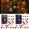 Medical Student Gift Anatomy Advent Calendars 2026 24 Days Organs Ornaments Christmas Countdown Calendar 2D Pendant Decoration Acrylic Human