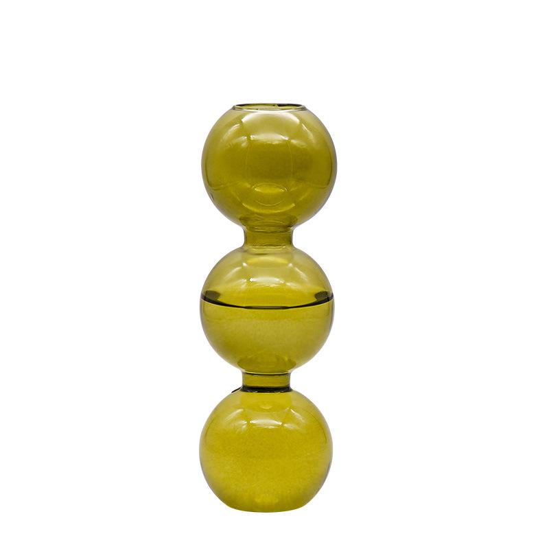 Weixun Korean Bubble Glass Vase - Spherical Hydroponic Flower Decoration Prop