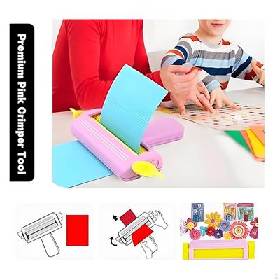 Papierkrimper Welle Pik Dekor Handwerk Leichtgewicht Quilling Werkzeug Texturroller für Weihnachtsgeschenke