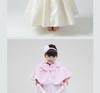 Children's Wool Cape Shawl Cloak - Autumn/Winter Outerwear for Girls