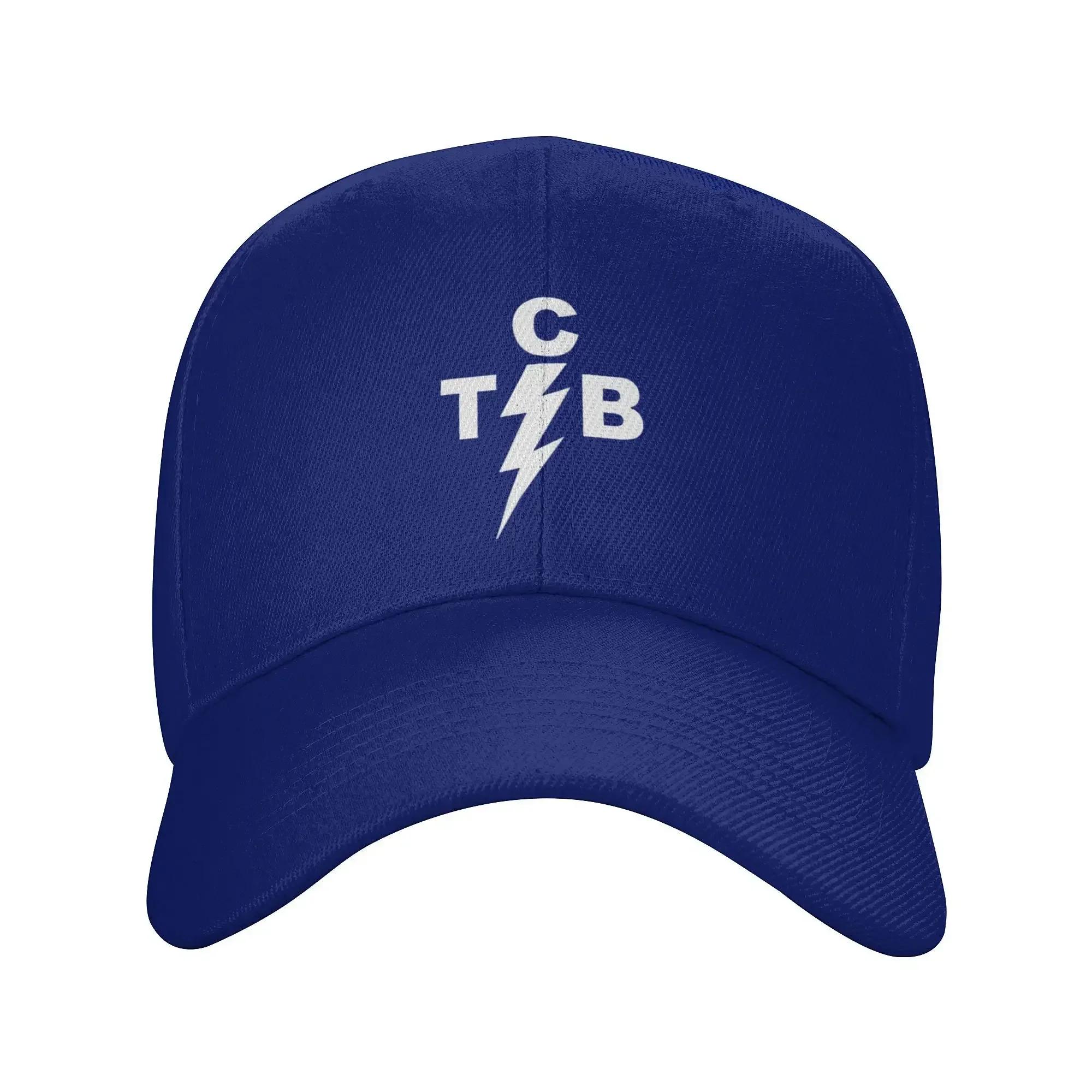 Lichi CAP Unisex E-Elvi Presleys Logo TCB Outfits Baseballpet Snapback Hoed Retro Outdoor Hoofddeksel Verstelbaar Adjustable
