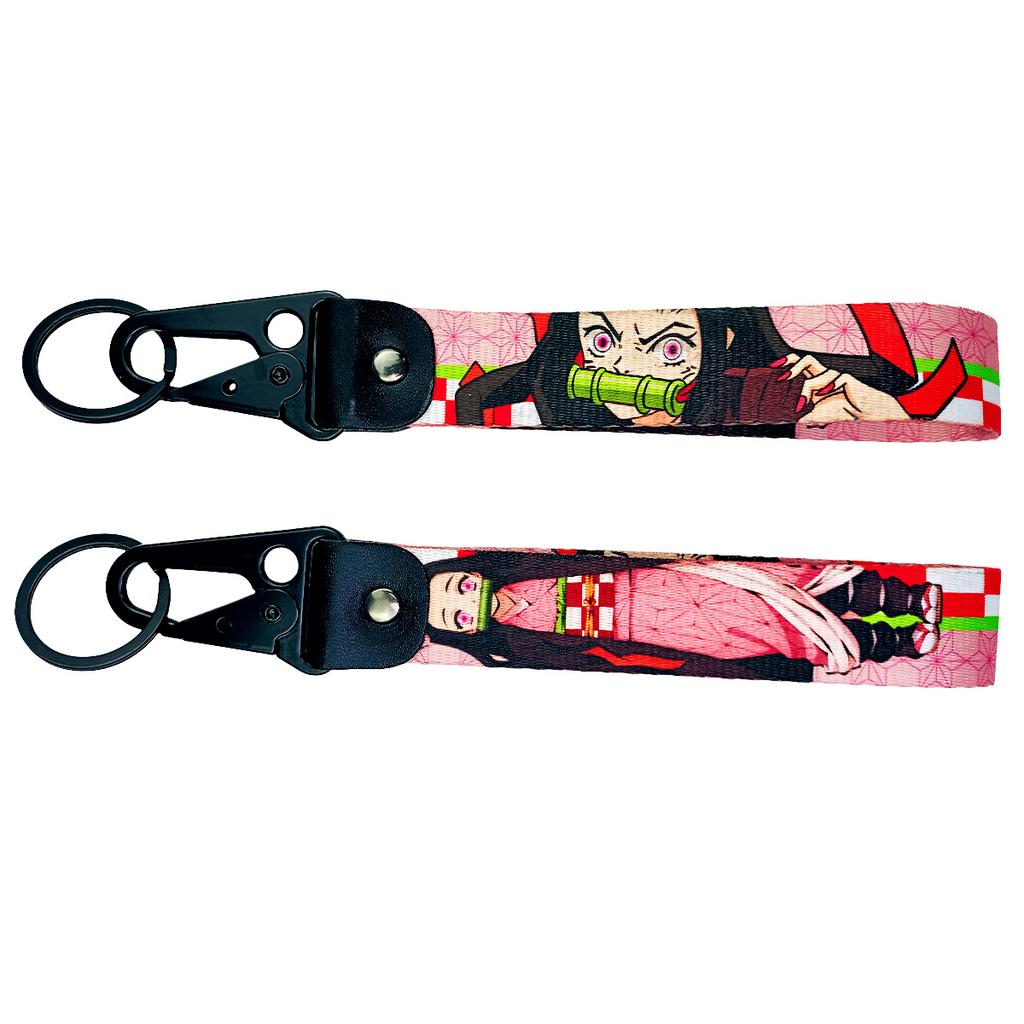 Anime Cool Figures Eagle Beak Keychain Short Lanyards Used In Phone Rope Badge Holder USB Pendant Portable Key Lanyard