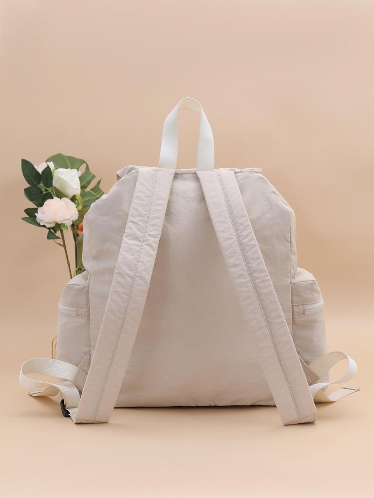 Fashionable Unisex Drawstring Backpack: Practical, Large-Capacity, Lightweight, Washable Fabric, Ideal for Casual Use.
