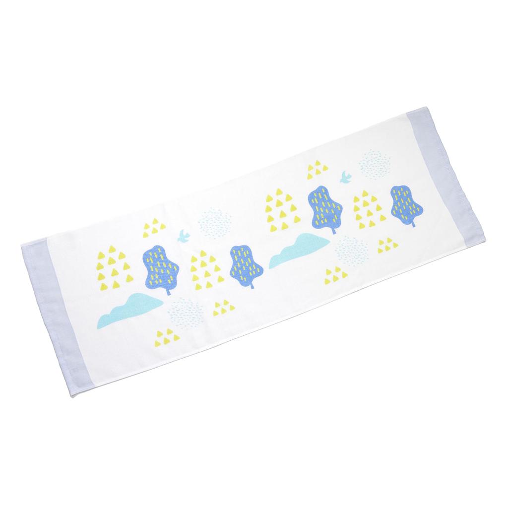 Mukotowel Pela Face Gauze Made In Senshu Printed Towel for Daily 1 Forest Towel, Towel, Japan, Towel, Thin, Quick-Drying, Life, Towel,