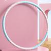 6-Section Self-Adjusting Weighted Fitness Hula Hoop, Exercise Hoop, Flexible and Adjustable