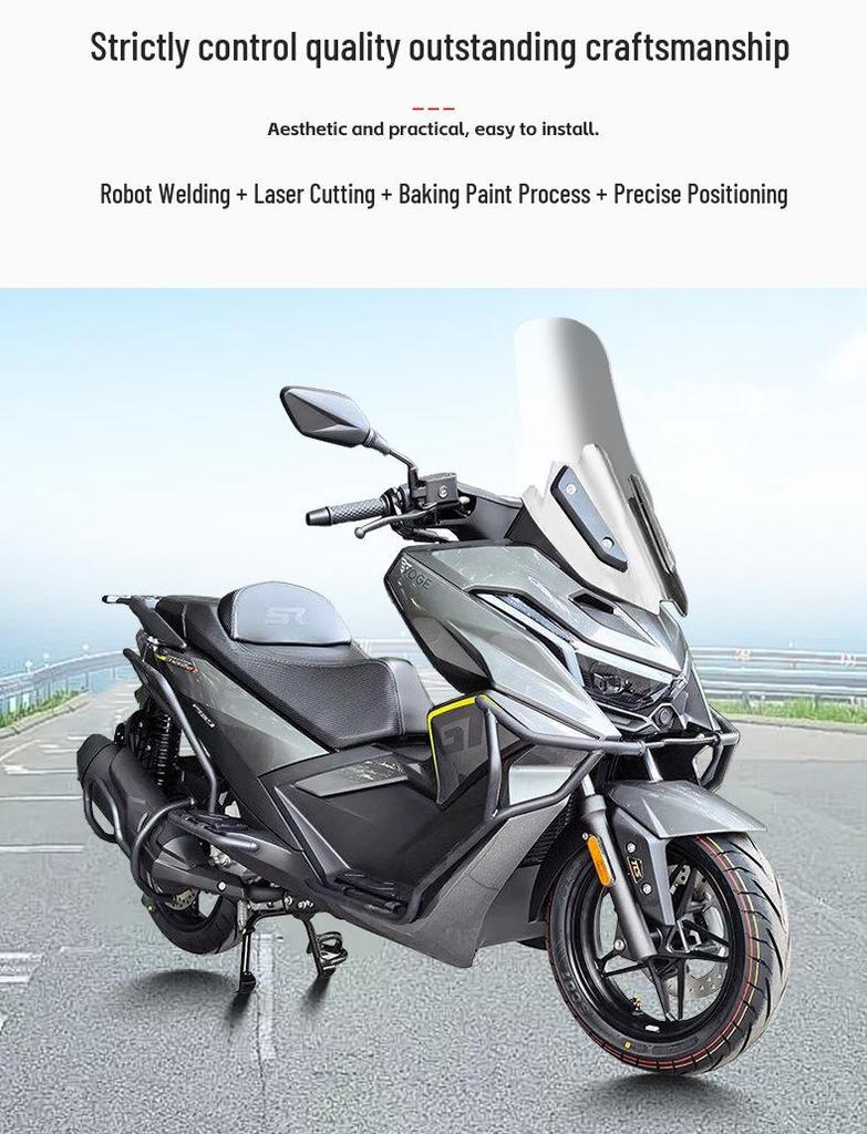 Full Coverage Bumpers & Bars for 26 Wuji SR250GT Scooter Models