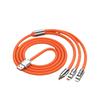 3-in-1 120W Thickened Fast Charging Cable for Apple, Huawei, and Android Devices
