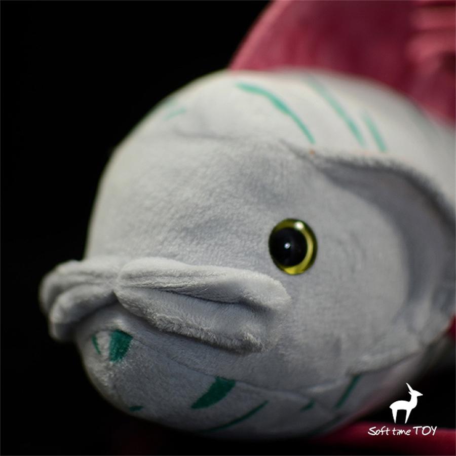 Oarfish High Fidelity Anime Cute Plushie Sea Serpent Plush Toys Lifelike Animals Simulation Stuffed Doll Kawai Toy Gifts For Kid