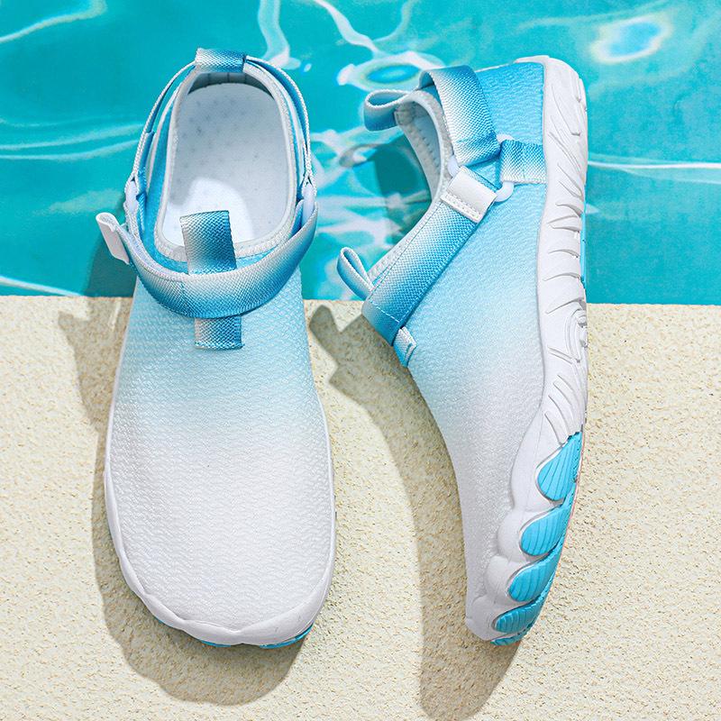 2025 Large Size Outdoor Trend Couple Beach Shoes Creek Shoes Wading Swimming Shoes Men's and Women's Fitness Running Shoes