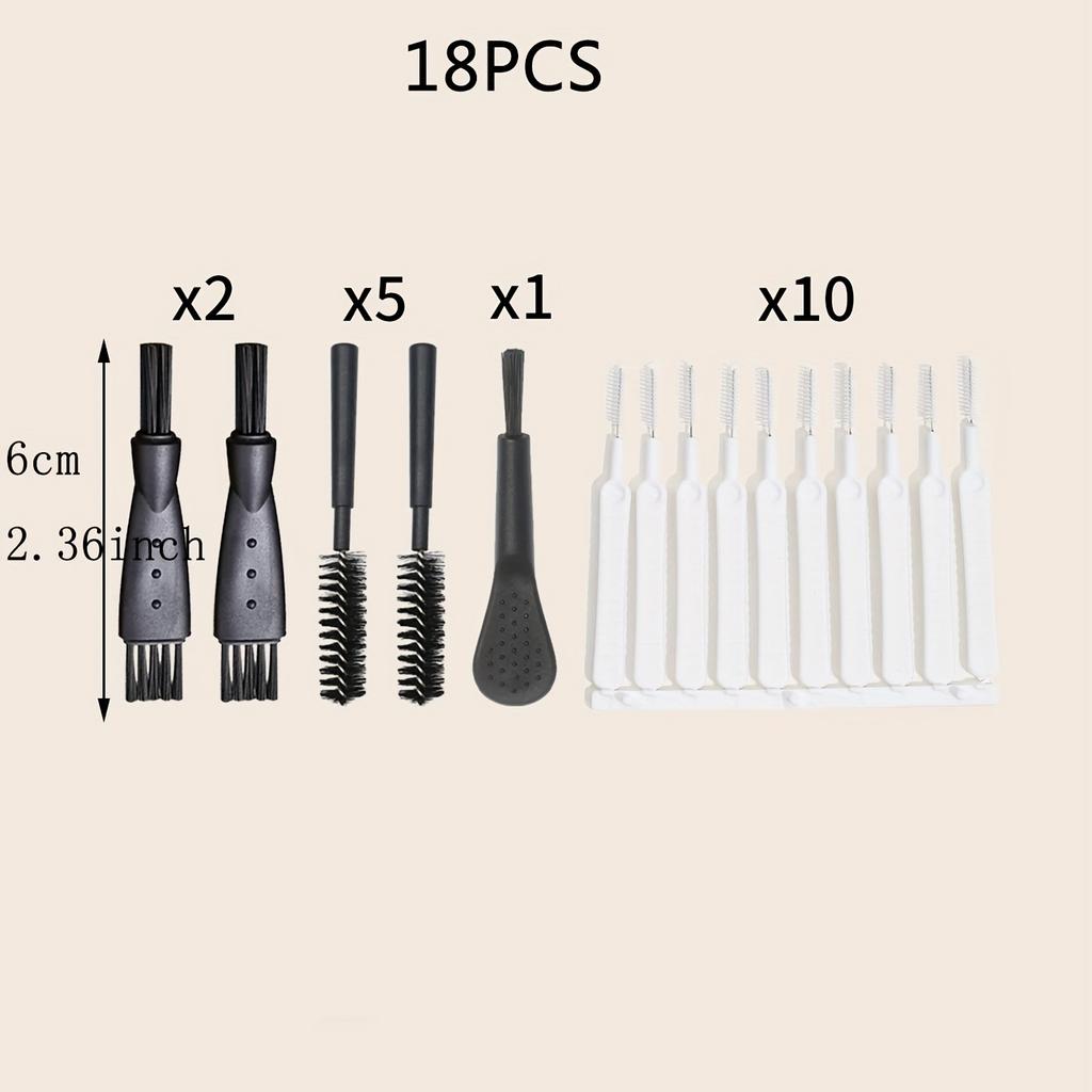 18PCS Universal Phone Charger Port Cleaner, Dustproof USB-C/Lightning Cleaning Brush Set Kit for iPhone SamsungCleaning Tools
