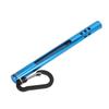 Fly Fishing Water Thermometer Stream Water Temperature Measurement Tools with CarabinerBlue