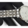 Used Used Item, Battery Replaced, Seiko SEIKO Men's Watch, Quartz, Silver Dial, Stainless Steel Band, Metal Band, Analog, Three-hand, 6N42-00N0