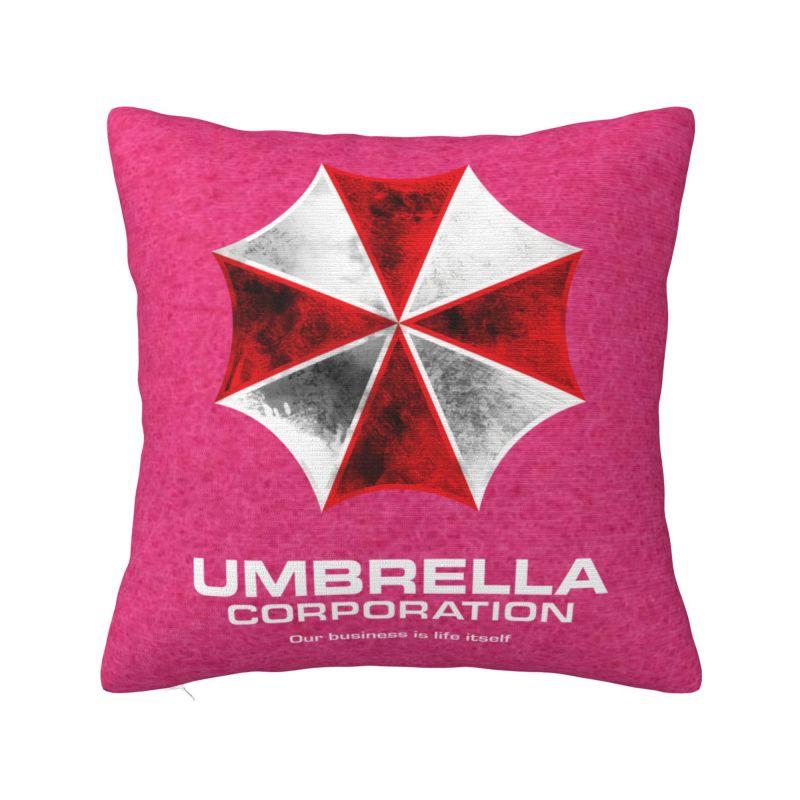 Custom Fashion Umbrellas Corporations Pillow Covers Living Room Decoration Cute Video Game Cushions for Sofa Square Pillowcase