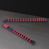 1/2 3/8 1/4-Inch 360° Socket Organizer Socket Holder Kit Socket Storage Rails ABS Heavy Duty Socket Rail for Tool Box