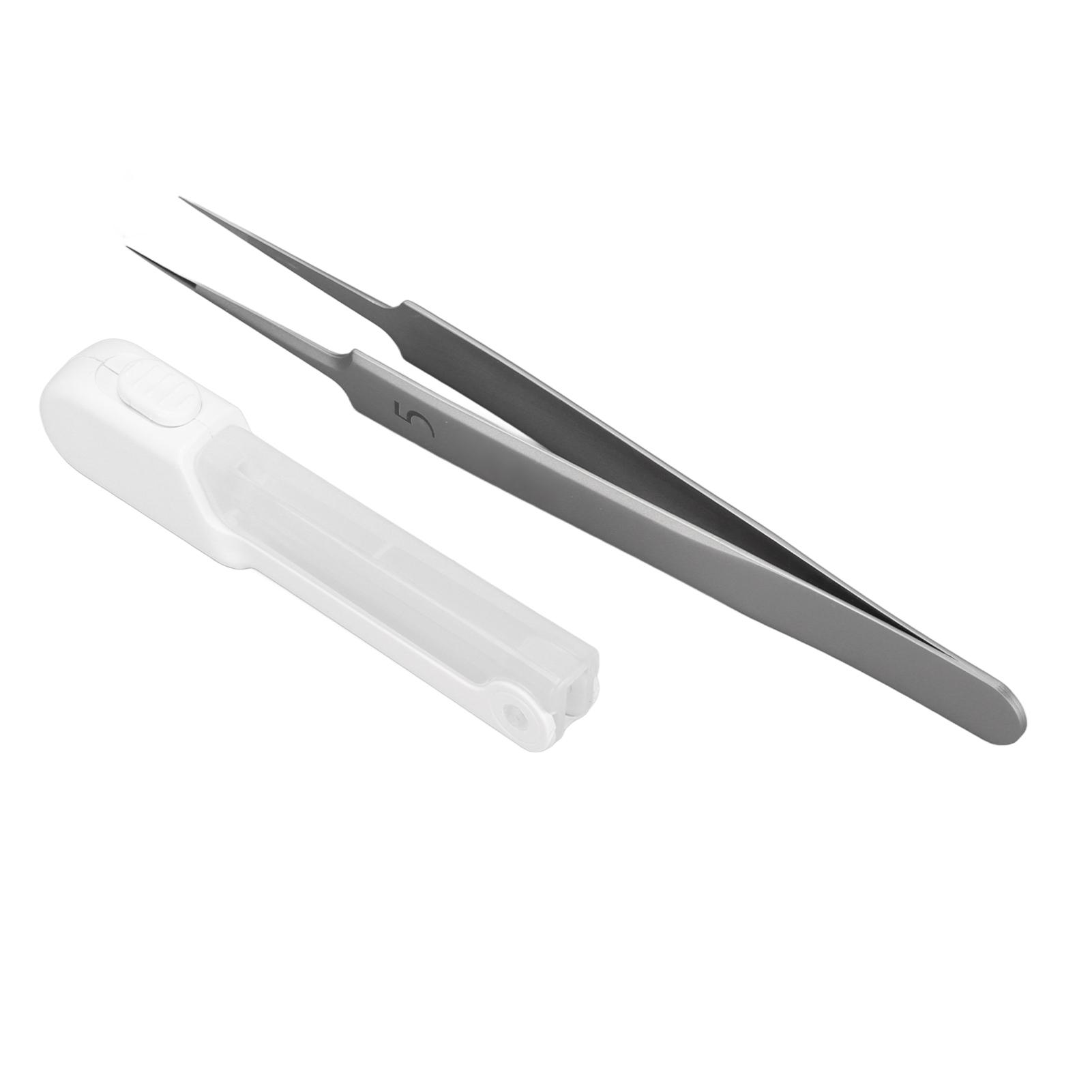 

Экстрактор угрей и прыщей, удалитель, пинцет из нержавеющей стали с острым кончиком и подсветкой