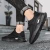 New Men's Sneakers Mesh Breathable Running Shoes Male Outdoor Casual Sports Shoes Fashion Suede Platform Men Shoes tenis hombres